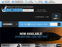 Tablet Screenshot of anchor-room.com